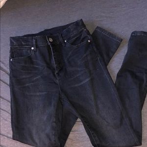 NWOT BDG Skinny High Rise Jean Washed Black